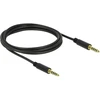 Delock Klinkenkabel 4,4 mm 5 Pin Stecker zu Stecker 2 m juodas