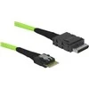 Delock 85801 – 0,5 m – OCuLink SFF-8611 – Slim SAS SFF-8654 – Tiesus – Tiesus – Vyriškas / Vyriškas