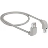 Delock Netzwerkkabel RJ45 Cat.6A S/FTP oben / unten gewinkelt 2 m