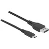„Delock“ dvikryptis USB Type-C™ į DisplayPort laidas 8K 60 Hz 1,5 m DP