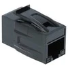 Delock Keystone Modul RJ45 Buchse > RJ45 Buchse Cat.6A UTP juodas