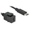 DELOCK Keystone modulis USB 3.0 C moteriai > USB 3.0 C kištukas su laidu