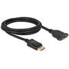 DisplayPort ilginamasis laidas su montavimo anga
