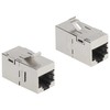 Delock Modulis Keystone RJ45 gniazdo do gniazda RJ45 Cat.6A (87161)