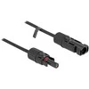 DeLOCK 88231, Cable, Juodas, 4 mm², MC4, Male, Female