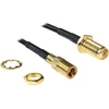 DeLOCK 88584, 0.2 m, Juodas