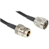 DeLOCK 88682, 3 m, LMR195, Juodas