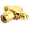 Delock HF Adapteris Delock SMA Bu > SMA St > SMA Bu T-Stück - 88711