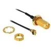 DeLOCK 88746, 0.2 m, Juodas