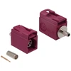 Delock FAKRA L Buchse 21 mm (kurz) zum Crimpen