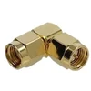 Delock Adapteris SMA Stecker zu RP-SMA Stecker 90° 10 GHz