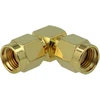 Delock Adapteris RP-SMA Stecker zu RP-SMA Stecker 90° 3 GHz
