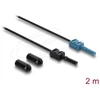 DeLOCK 91024, Juodas, Mėlyna, Multi-mode, 2 m, 1 pc(s)