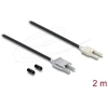 DeLOCK 91028, Juodas, Pilkas, Multi-mode, 2 m, 1 pc(s)