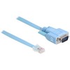 DELOCK adapteris RS-232 DB9 kištukas į 1 x nuoseklųjį RS-232 RJ45