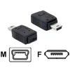 Delock Adapteris USB mini vyriškas > USB micro-A+B moteriškas