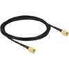 Kabelis Delock Antenowy 2m juoda (90469)