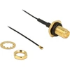 Delock antenos kabelis RP-SMA lizdas montavimui > MHF IV/ HSC MXHP32