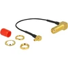 Delock DeLOCK Ant. 90° mėlynas >MMCX St 10cm