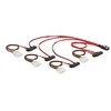 Delock Cable mini SAS SFF-8087 > 4 x SAS SFF-8482 + Galia 50 cm