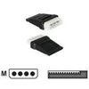 Nezatříděno Delock SATA 15- pin - 4- pin, Juoda (82325)