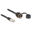 Delock Kabelis RJ45 Cat.6A STP 25 cm Juodas (88146)