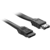 Delock Kabelis SATA 3 Gb/s gniazdo > eSATA gniazdo 1 m juoda (85810)