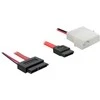 DELOCK kabelis SATA Sliml.All-in-One7+6pin 5V Bu