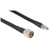 Delock Antennenkabel N Stecker > RP-SMA Stecker CFD400 LLC400 1 m low loss