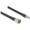 Delock Antennenkabel N Stecker > RP-SMA Stecker CFD400 LLC400 3 m low loss