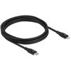 DeLOCK duomenų ir įkrovimo kabelis USB Type-C į Lightning, skirtas iPhone, iPad ir iPod, juodas, 2 m, MFi, Juoda, USB C, Lightning, 2 m, Vyr., Vyr.