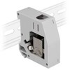 Delock DeLOCK Przejściówka na szynę DIN su modułem Keystone RJ45 żeński do żeńskiego RJ45, Cat.6A