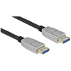 Delock DisplayPort laidas 10K 60 Hz 54 Gbps metalinis korpusas 3 m
