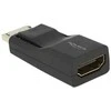 „DeLOCK“ „Displayport“ / „HDMI“, „Displayport“, „HDMI“, juodas