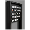 DeLock Patchpanel 19 2HE mit4x 90,5x45,2mm Ausschnitt Juodas