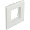 Delock Easy 45 - Baltas - Acrylonitrile butadiene styrene (ABS) - Matte - Screwless - 80 mm - 20 mm