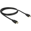 DELOCK Kabelis HDMI A Stecker > HDMI A Stecker Didelės spartos su Ethernet 4K 1,0 m