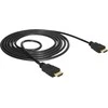 DELOCK laidai HDMI A kištukas > HDMI A kištukas Didelės spartos su Ethernet 4K 1,5 m