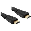DELOCK didelės spartos HDMI laidas su eternetu – 1,0 m plokščias vyriškas / vyriškas kabelis