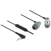 Ausinės Delock In-Ear Ausinės su wtykiem 3,5 mm 4-pin Mikrofonas i regulator głośności + funkcja szybkiego wyciszenia išmaniems telefonams i tabletów