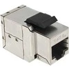 DELOCK Keystone modulis RJ45 moteriškas > RJ45 moteriška kat.6A