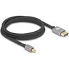 Kabelis Delock DisplayPort Mini - DisplayPort 2m juoda (81092)