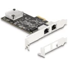 DeLock PCI Express x2 Karte zu 2 x RJ45