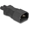 Delock DeLOCK 80469 Lyties keitiklis / Kabelis IEC 60320 C14 IEC 60320 C7 Juodas