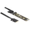 Delock Riser Karte NVMe M.2 Key A+E Stecker zu Key M Slot mit 20 cm Kabelis
