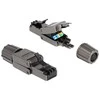 DELOCK RJ45 jungtis Cat.8.1 STP be įrankių