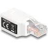 Delock DeLOCK Adapteris RJ50 vyriškas į moterišką, baltas