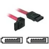 Delock SATA - SATA, 0,22m, raudona (84354)