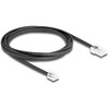 Delock DeLOCK 88036 kabelis telefoniczny 2 m Juodas