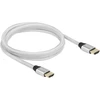 Delock Ultra High Speed HDMI kabelis 48 Gbps 8K 60 Hz sidabrinis 2 m sertifikuotas